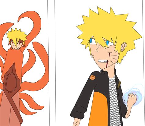Naruto Vs True Form Of Nine Tails Hokage Test By Askjettherider On