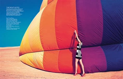 sarah pauley with hot air balloon for vogue india by mazen abusrour