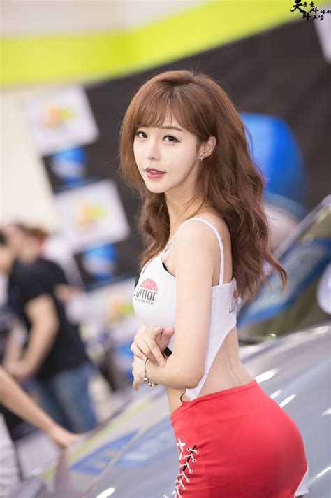 Seo Jin Ah Hot Model Korean At Seoul Auto Salon 2015 P4