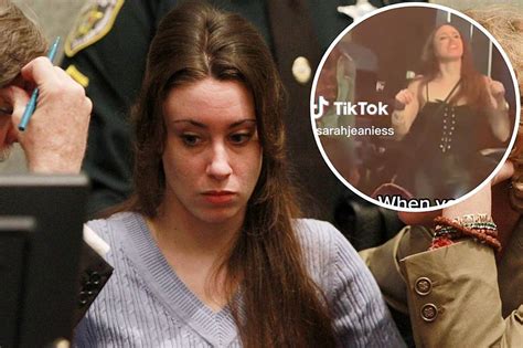 tiktok video claims to show casey anthony dancing at concert