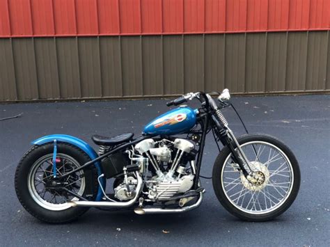 Knucklehead Bobber Custom Chopper Vintage Harley Davidson
