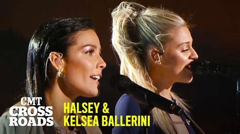 Halsey And Kelsea Ballerini Perform Homecoming Queen Cmt Crossroads