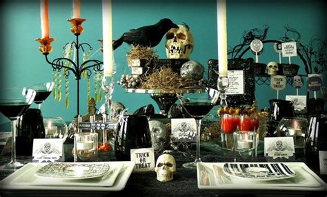 Perhaps a dinner party with history's deadliest dudes? Wicked Halloween Dinner Party - Celebrations at Home