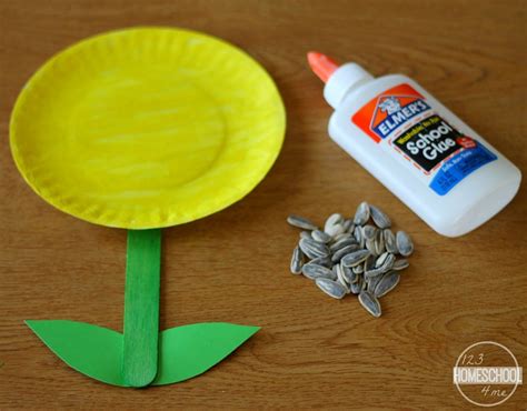 Sunflower Craft With Paper Plates Sunflower Crafts Summer Preschool