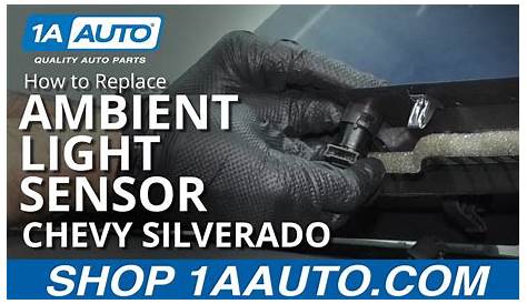 How to Replace Ambient Light Sensor 2014-19 Chevy Silverado | 1A Auto