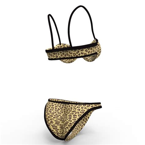 Female Underwear 3D Model 29 3ds C4d Fbx Max Obj Free3D