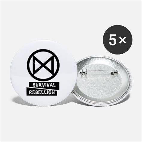 Extinction Rebellion Small Buttons Spreadshirt