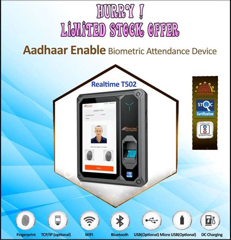 Realtime T W Aadhaar Enable Biometric Attendance Device At Rs Hot Sex Picture