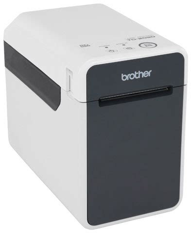 Retailers satisfy demand identified through a supply chain. Photo of Brother TD-2130NHC Barcode Label Printer