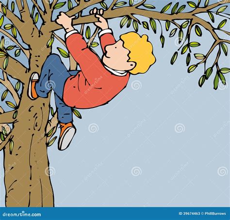 Climbing A Tree Clipart