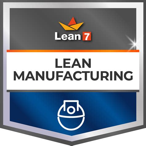 Lean Manufacturing Credly