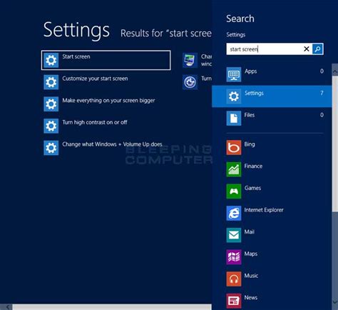 How To Change The Windows 8 Start Screen Background