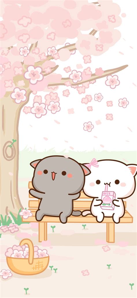 Pin By Manuel Vicuña On Cute Cat Chan ﾉ♥ Cute Anime Wallpaper