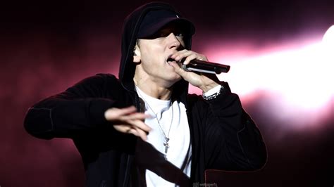Eminem Performing High Definition Wallpapers Hd Wallpapers