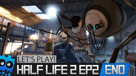 Lets Play Half Life 2 Episode 2 Part 13 The End Youtube