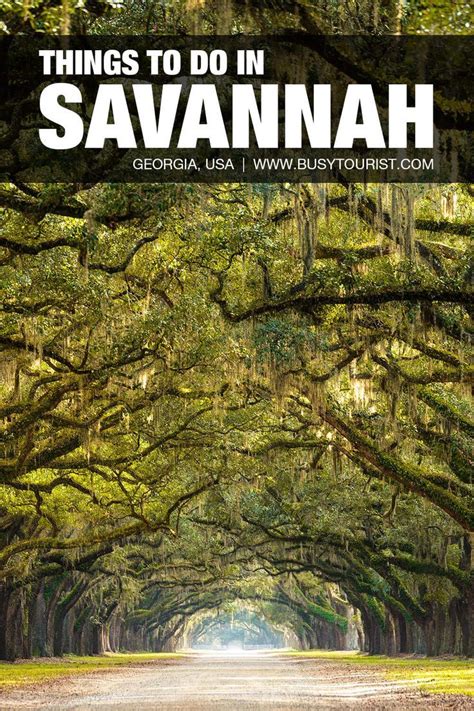 30 Best And Fun Things To Do In Savannah Georgia Savannah Chat