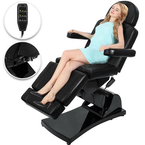 Ebay Sponsored Electric Facial Chair Massage Table Bed Reclining Angle