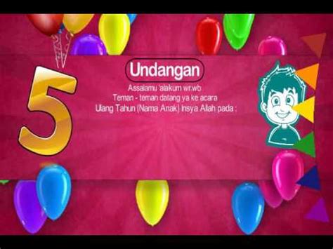 Undangan desain unik membuat undangan pernikahan online. Contoh Undangan Ulang Tahun Online via Whatsapp Facebook ...