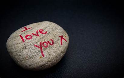 Write Stone Wallpapers Heart Romantic Artistic Background