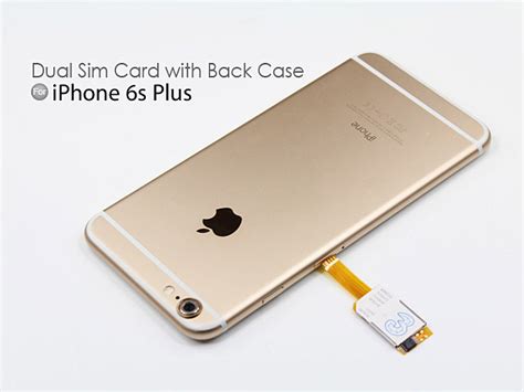 Retail price of apple iphone 6s plus in pakistan is rs. Dual Sim Card for iPhone 6s Plus with Back Case