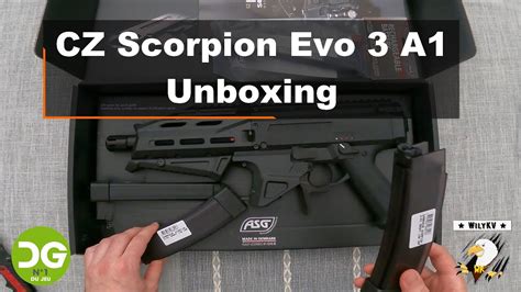 Unboxdg Ma Nouvelle R Plique Cz Scorpion Evo A Atek Youtube