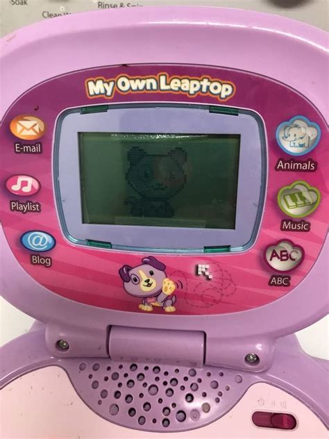Leapfrog My Own Leaptop Laptop Toy Purplepink Computer Learning Abc
