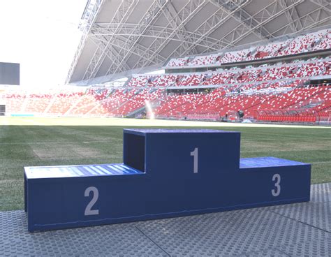 Winners' podiums for all kinds of sports. Winner Podium