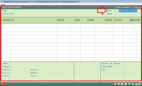 How To Create Quotation In Marg Software
