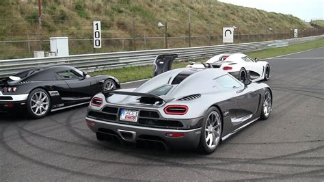 Koenigsegg Madness 2x Agera R 2x Ccxr 4x Carrera Gt Zonda S Loud