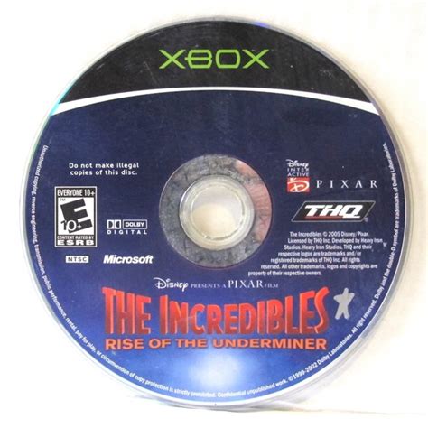 Microsoft Video Games And Consoles Xbox The Incredibles Rise Of The Underminer Microsoft Xbox