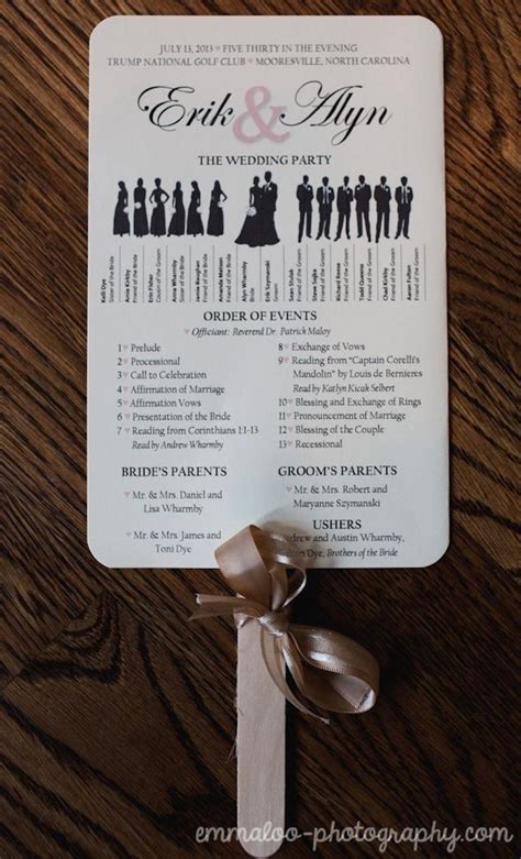 Wedding Program Fans Kit Best Of Do It Yourself Wedding Program Hand