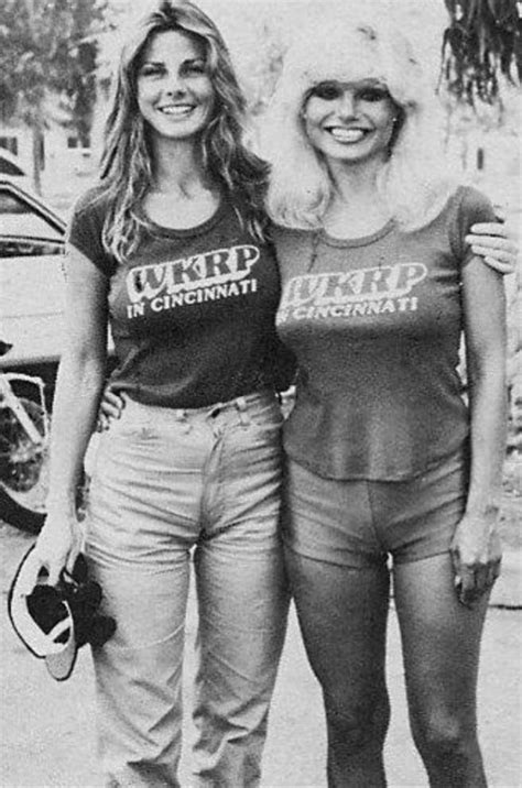 Jan Smithers And Loni Anderson Beautiful Ladies Of Wkrp Radio 1978