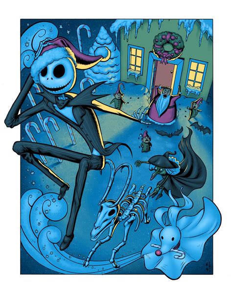 The Nightmare Before Christmas by electronicron on deviantART