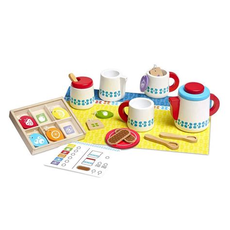 Melissa And Doug Tea Set Wooden