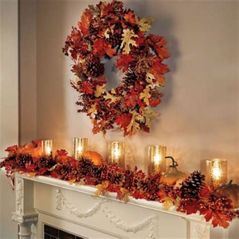 30 Unique Mantel Decoration Ideas For Fall Season Indoor Fall Decor