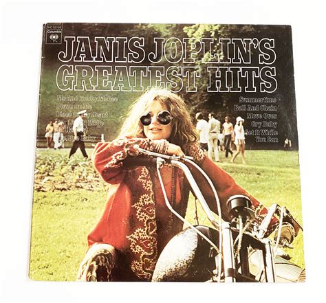 Vintage Original Janis Joplin Greatest Hits Vinyl Album Record Etsy