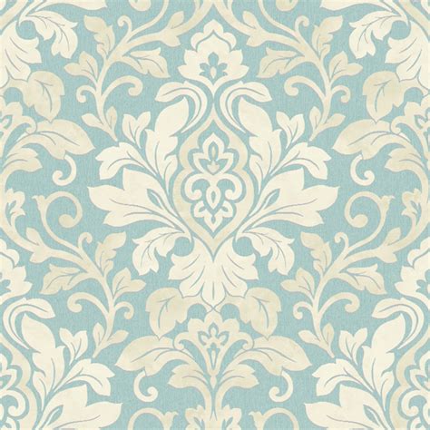 Download Teal Br31102 Damask Wallpaper Traditional By Ronaldnewton