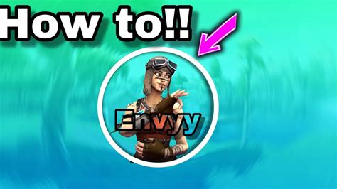 How To Make A Fortnite Profile Picture On Mobile Youtube