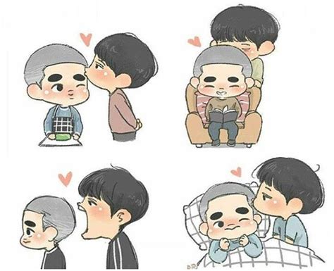 Encuentra este pin y muchos más en kaisoo fanart, de chankaisoo shipper. #kaisoo #kai #do #kyungsoo #exo #fanart | Exo chibi fanart ...