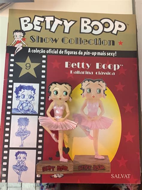 Estatueta Betty Boop Bailarina Item de Decoração Betty Boop Usado