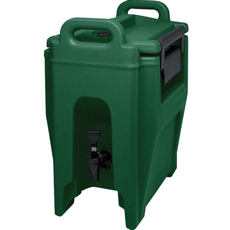 Made of polyethylene plastic material. Cambro UC250519 Ultra Camtainer 2.75 Gallon Green ...