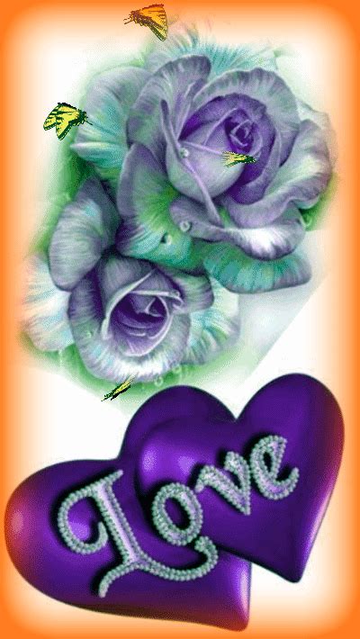 La Mia Raccolta Gif No Tumblr Flower Phone Wallpaper Heart Wallpaper Purple Wallpaper Love