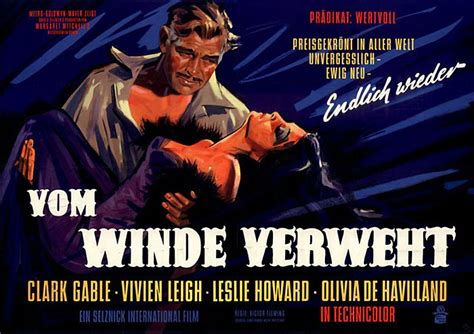 Filmplakat Vom Winde Verweht 1939 Plakat 6 Von 6 Filmposter Archiv