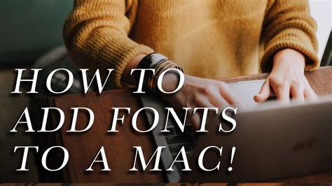How To Add Fonts To Mac Installing Fonts On Your Apple Macbook Or Imac