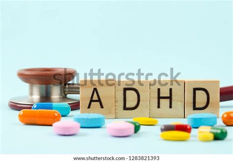 Attention Deficit Hyperactivity Disorder Adhd Stethoscope Stock Photo