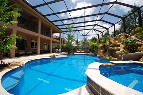 Residential Pool Enclosure Tropical Pool Miami By Coastal