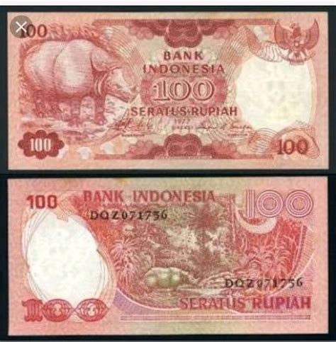 Uang adalah benda apa pun yang secara umum diterima sebagai pembayaran untuk barang dan jasa dan pembayaran utang di negara atau konteks uang berasal dari uang komoditas, tetapi hampir semua sistem uang kontemporer didasarkan pada uang kertas. Uang Kertas 100 Rupiah Gambar Badak - Tips Seputar Uang