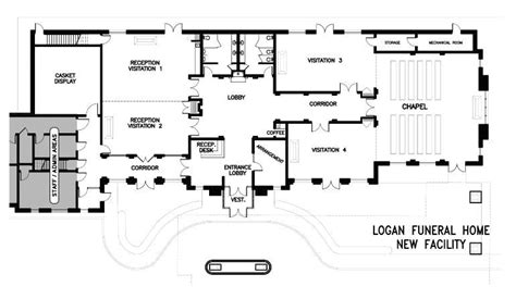 Funeral Home Floor Plans