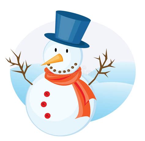 39 Snowman Illustrations Free Stock Photos Stockfreeimages