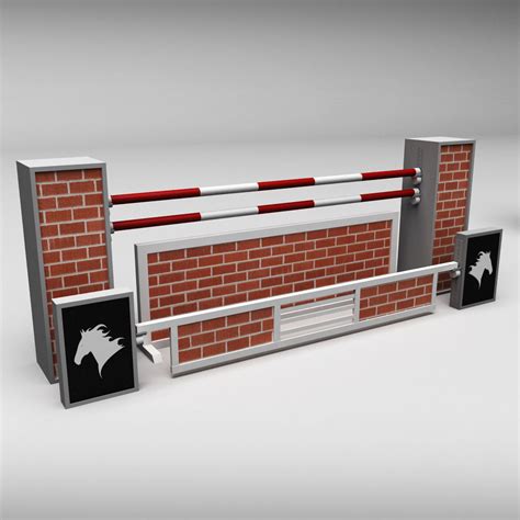 3d Horse Jump Obstacle Cgtrader